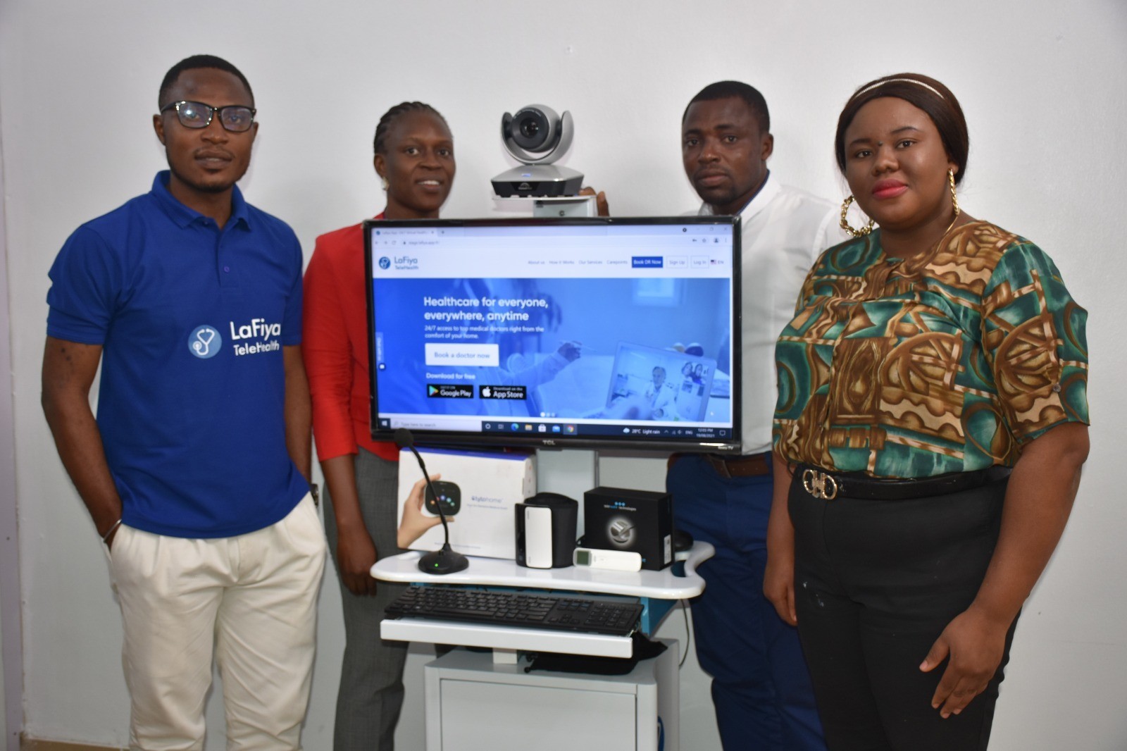 Lafiya Telehealth Launches Innovative Medical Health Care Point kits